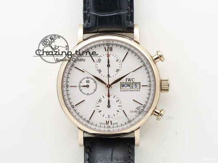 MIROTIME 0322 Affordable Portofino Automatic SS FKF 1:1 Best Edition Black Dial on Black Leather Strap A 7136